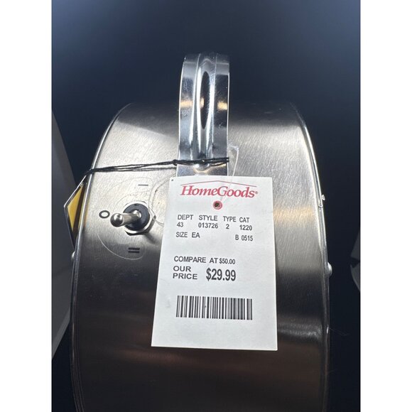 Intertek Electric Fan FE 20 Personal Mini Fan Silver Stainless - NWT - Picture 9 of 9